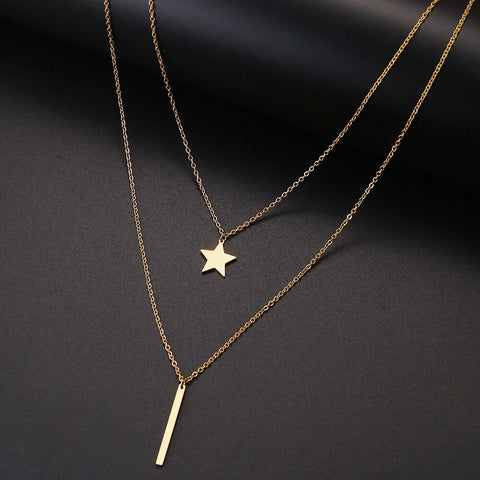 Star-Bar Necklace